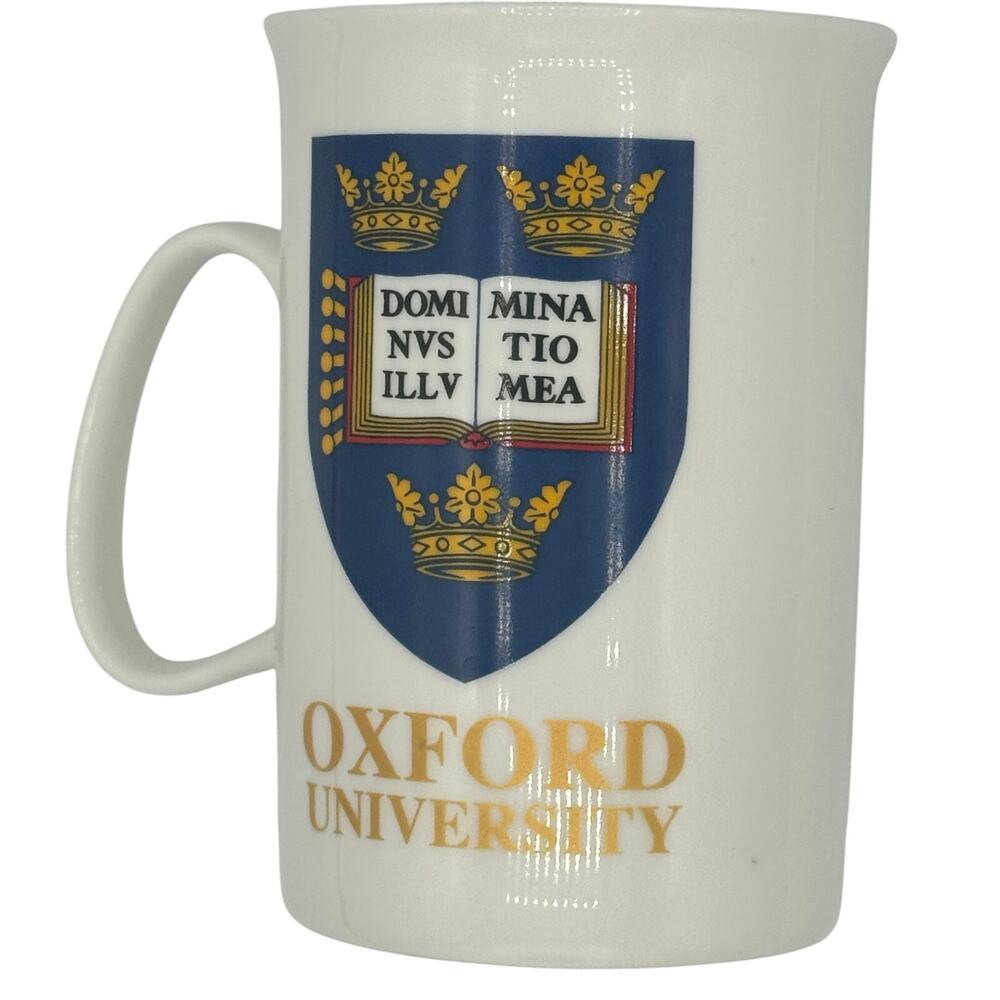 Oxford University Bone China 
Coffee Tea Cup Mug featuting the Official Crest